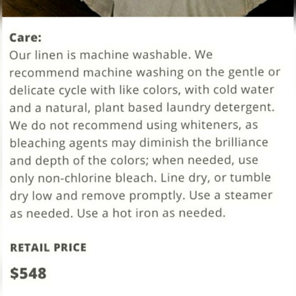 🆕⭐White French linen duvet cover set - Picture 11 of 11